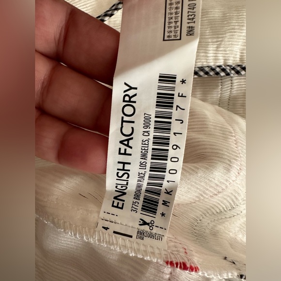 NWT English factory Bohemian festival Tassel & Pom Pom Trim Open Front Jacket - Picture 10 of 12